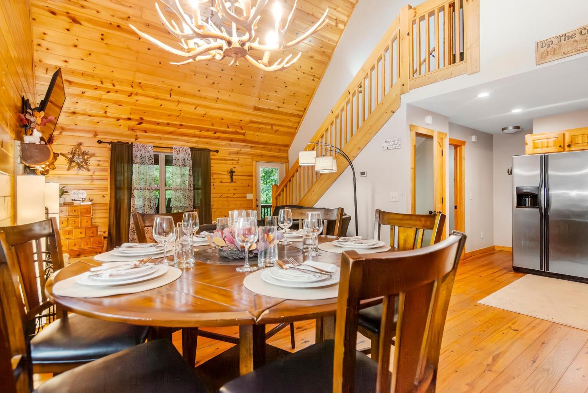 Amazing Creek View Cabin W/ Hot Tub, Firepit & Pool Table Ellijay Zewnętrze zdjęcie